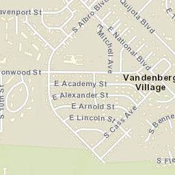 Vandenberg Village Arizona Street Map