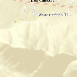 Dos Cabezas Arizona Street Map