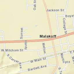 214 Terry Street Malakoff TX 75148 Street Map