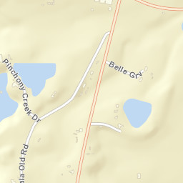 Pintlala Alabama Street Map