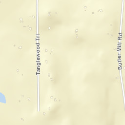 Pine Needles Alabama Street Map