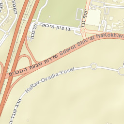 Herzliya Street Map