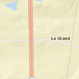 Le Grand Alabama Street Map
