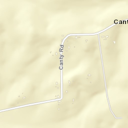Canty Alabama Street Map