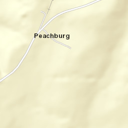 Peachburg Alabama Street Map