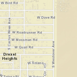 Drexel Heights Arizona Street Map