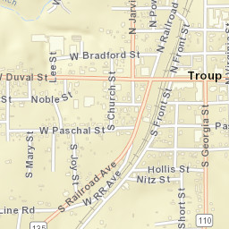 207 West McKay Street Troup TX Street Map