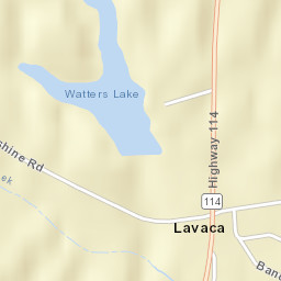 Lavaca Alabama Street Map