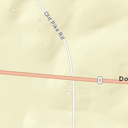 Downing Alabama Street Map