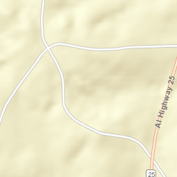 Magnolia Alabama Street Map