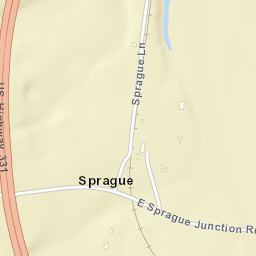 Sprague Alabama Street Map