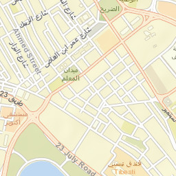 Benghazi Street Map