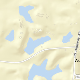 Ada Alabama Street Map