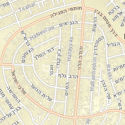 Rosh Ha‘Ayin Street Map