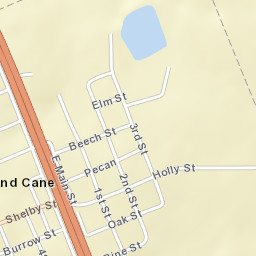 W Main St, Grand Cane, LA 71032 Street Map