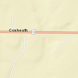 Coxheath Alabama Street Map