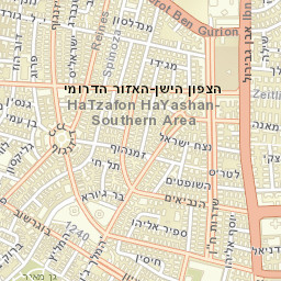 Tel Aviv Street Map