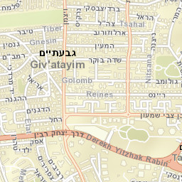 Givatayim Street Map