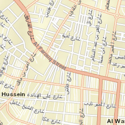 Zarqa Street Map