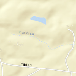 Tilden Alabama Street Map