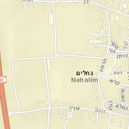 Neẖalim Street Map