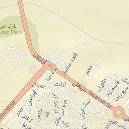Shushtar Street Map