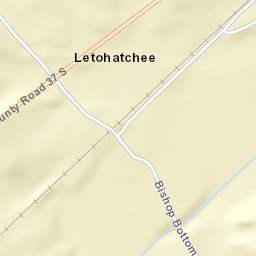 Calhoun Alabama Street Map