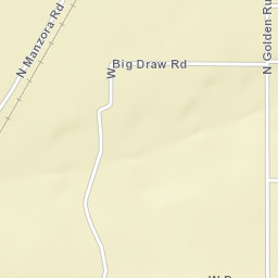 Manzoro Arizona Street Map