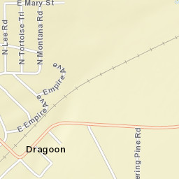 308 East Dragoon Road, Dragoon, AZ Street Map