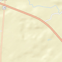 Vineland Alabama Street Map