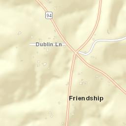 Dublin Alabama Street Map