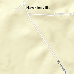 Hawkinsville Alabama Street Map