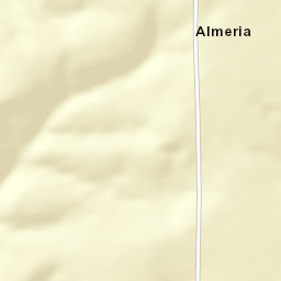 Almeria Alabama Street Map