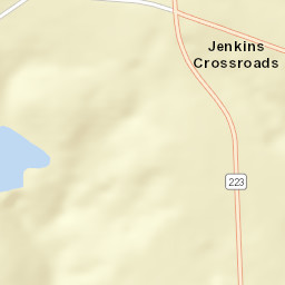 Jenkins Crossroads Alabama Street Map