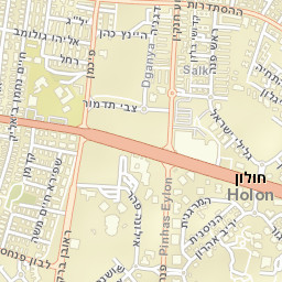 H̱olon Street Map