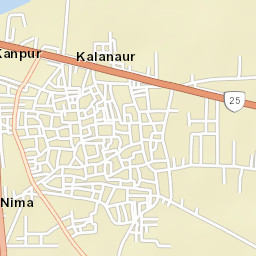 Kalanaur Street Map