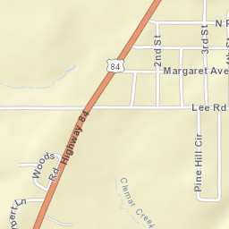 2645 North Park Avenue, Mansfield, LA Street Map