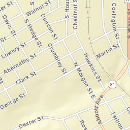 400 S Waco St, Hillsboro, TX 76645 Street Map