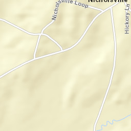Nicholsville Alabama Street Map