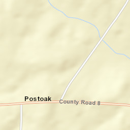 Postoak Alabama Street Map