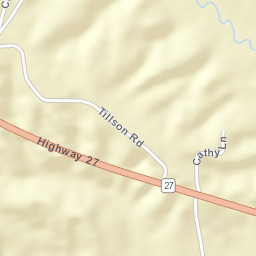 1000-1004 Tillson Road, Crystal Springs, MS Street Map