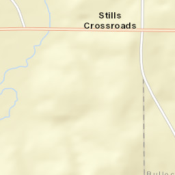 Stills Crossroads Alabama Street Map