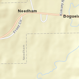 Bogueloosa Alabama Street Map