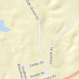 400-698 Oak Grove Street, Pine Hill, AL Street Map