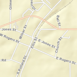 Fort Deposit Alabama Street Map