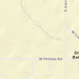 Diamond Bell Ranch Arizona Street Map