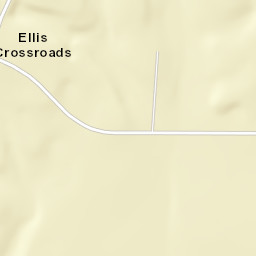 Ellis Crossroads Alabama Street Map