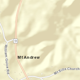 Mount Andrew Alabama Street Map