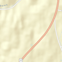 Lusk Alabama Street Map