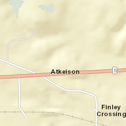 Atkeison Alabama Street Map